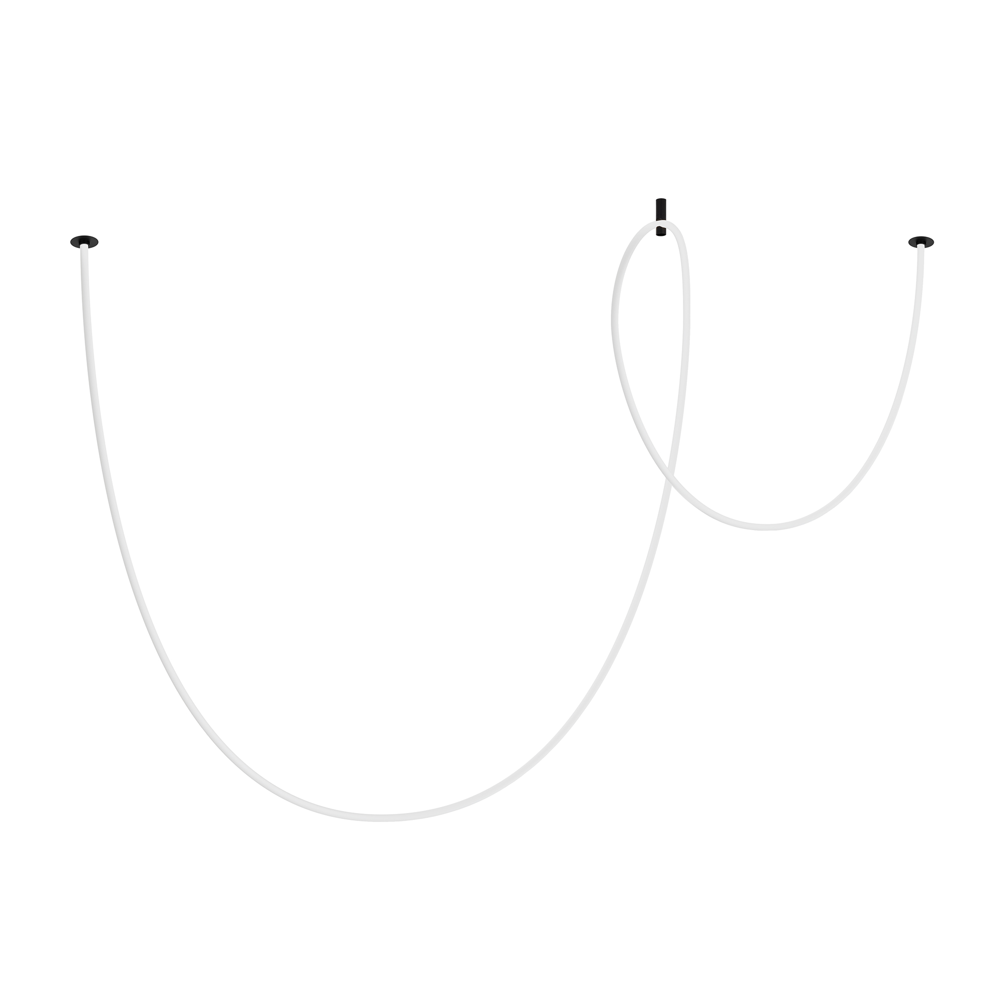 Светильник SP-TROPIC-BUILT-TRIMLESS-R18-L5000-58W Warm3000 (BK, 360 deg, 230V) 043391 - Подвесной светильник. Мощность 58 Вт, св. поток 3260 лм, 56 лм/Вт, тёплый 3000 K, CRI>90, угол 360°, напряжение питания 230 В. Черный круглый корпус из стали, силиконо