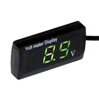 DMS-503 - Цифровой LED вольтметр DC 5-150В, QH-5729, зеленый, в комплекте держатель