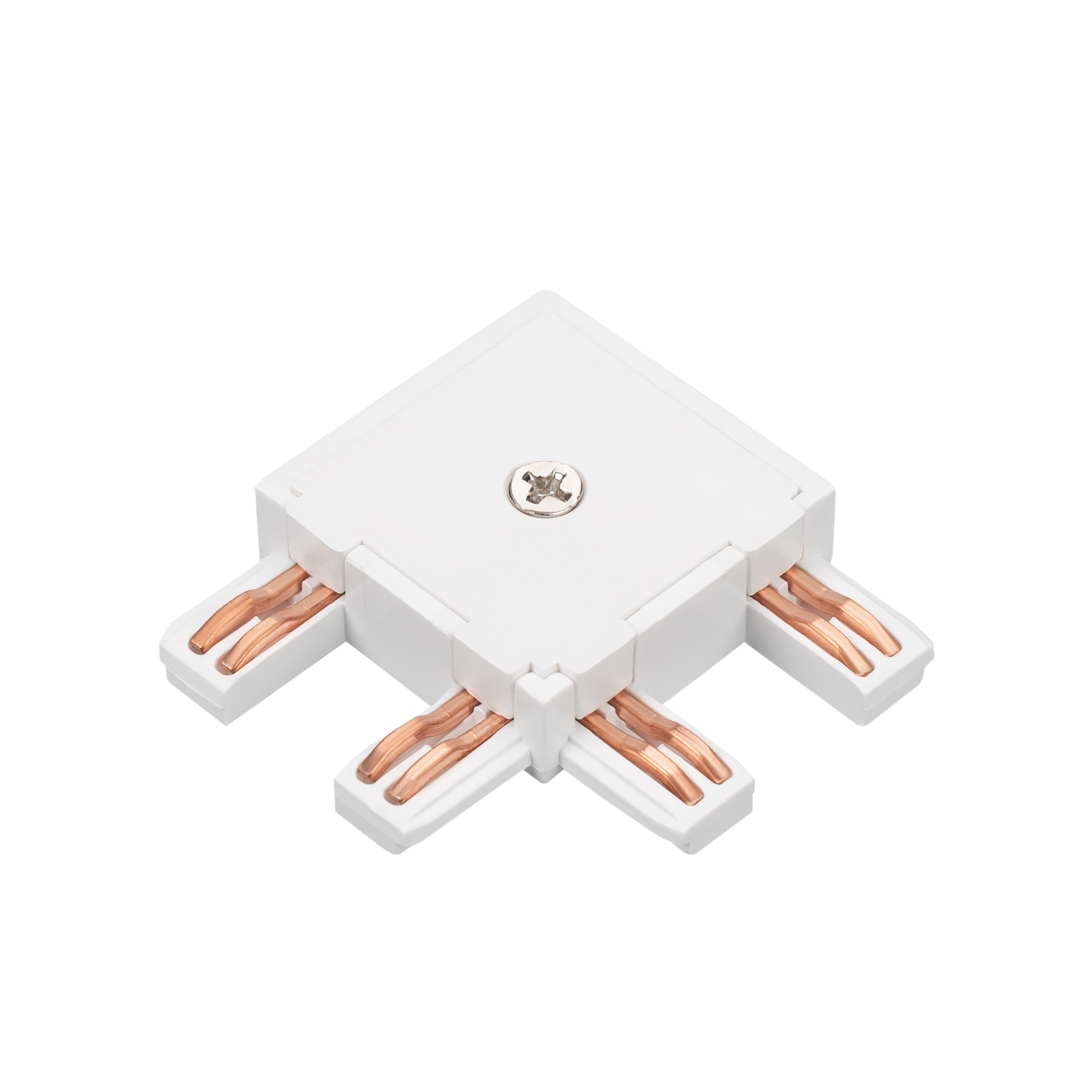 Коннектор угловой MAG-VIBE-CON-L90-POWER (WH) 044510 - Угловой коннектор для электрического соединения треков MAG-VIBE между собой. Без возможности подвода питания. Габариты 35х35х7,8 мм.