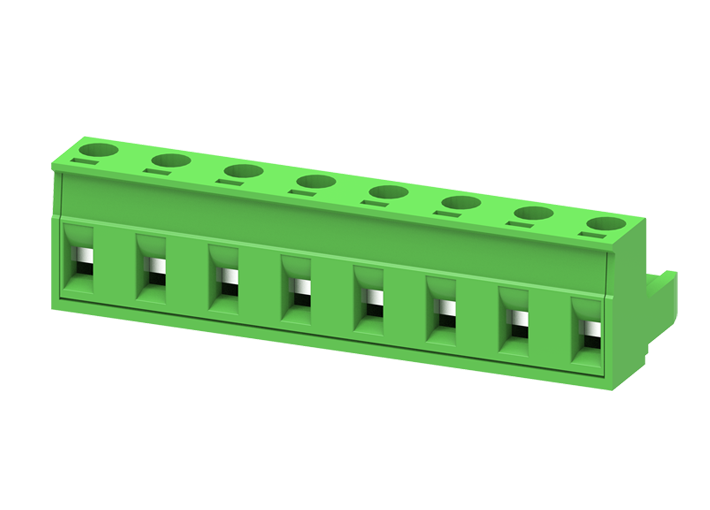 Розеточный разъем на кабель MC-RB7.5H24C-0001 - Розеточный разъем, прямой, на кабель, шаг: 7.5 мм, 24 полюса, фиксация провода винтовая, исполнение: стандартное, 320V, 18A, цвет: зеленый