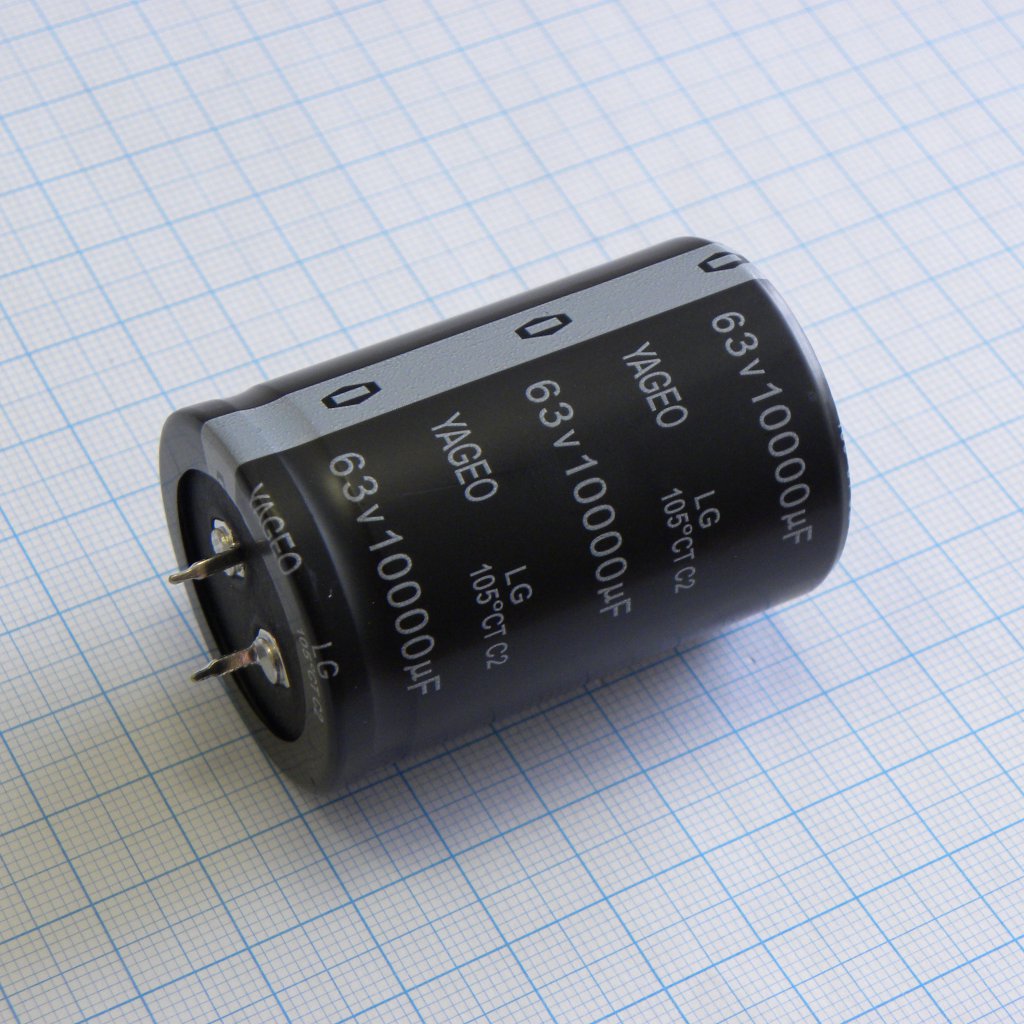 LG063M10K0BPF-3550 - С защёлкиваемыми выводами 63V  10000uF ±20%, стандартные, 2000часов, -40...+105°С