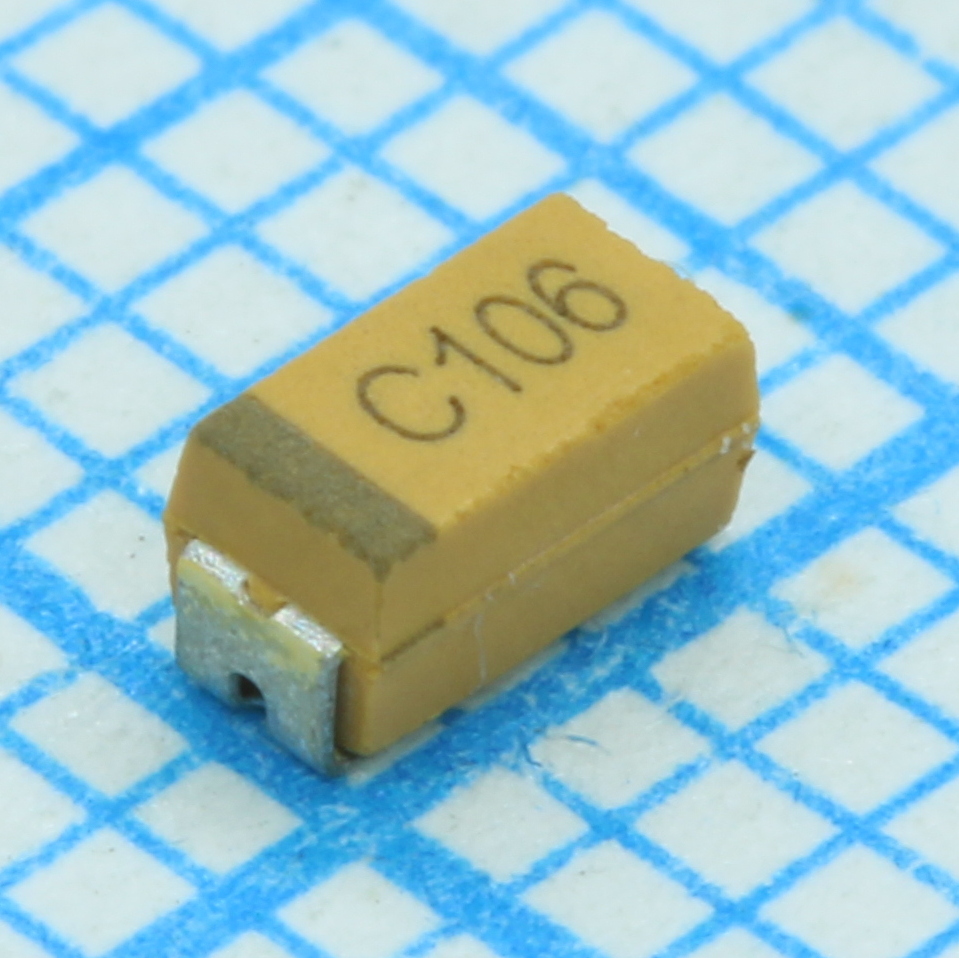 TS20001E4R7KAT000R - ЧИП-конденсатор танталовый 4.7мкФ ±10% 25В типоразмер A (3.2 X 1.6 X 1.6мм) 125С лента на катушке