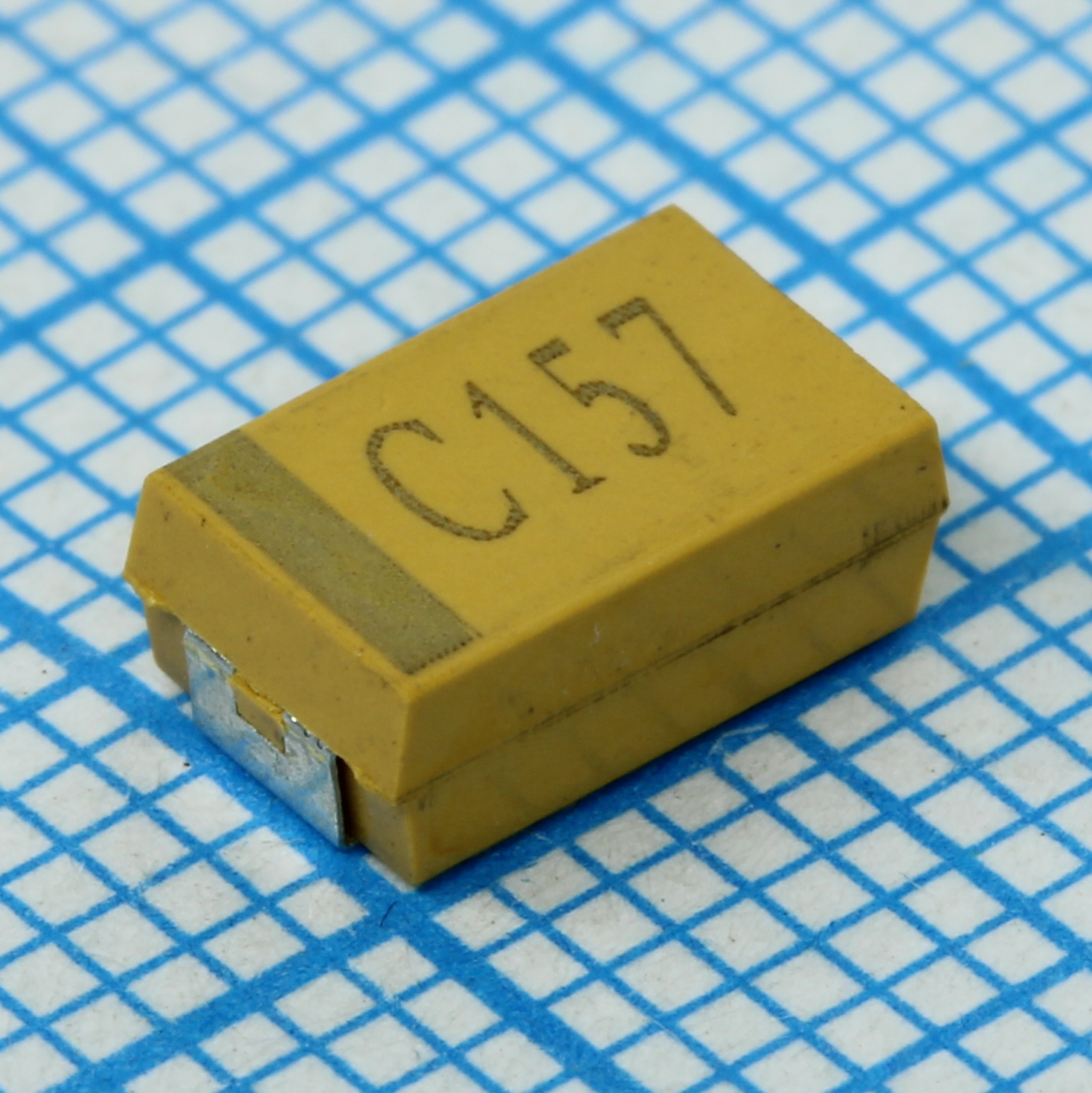 CA45-D016K157T - Конденсатор танталовый 150мкФ ±10% 16В типоразмер D