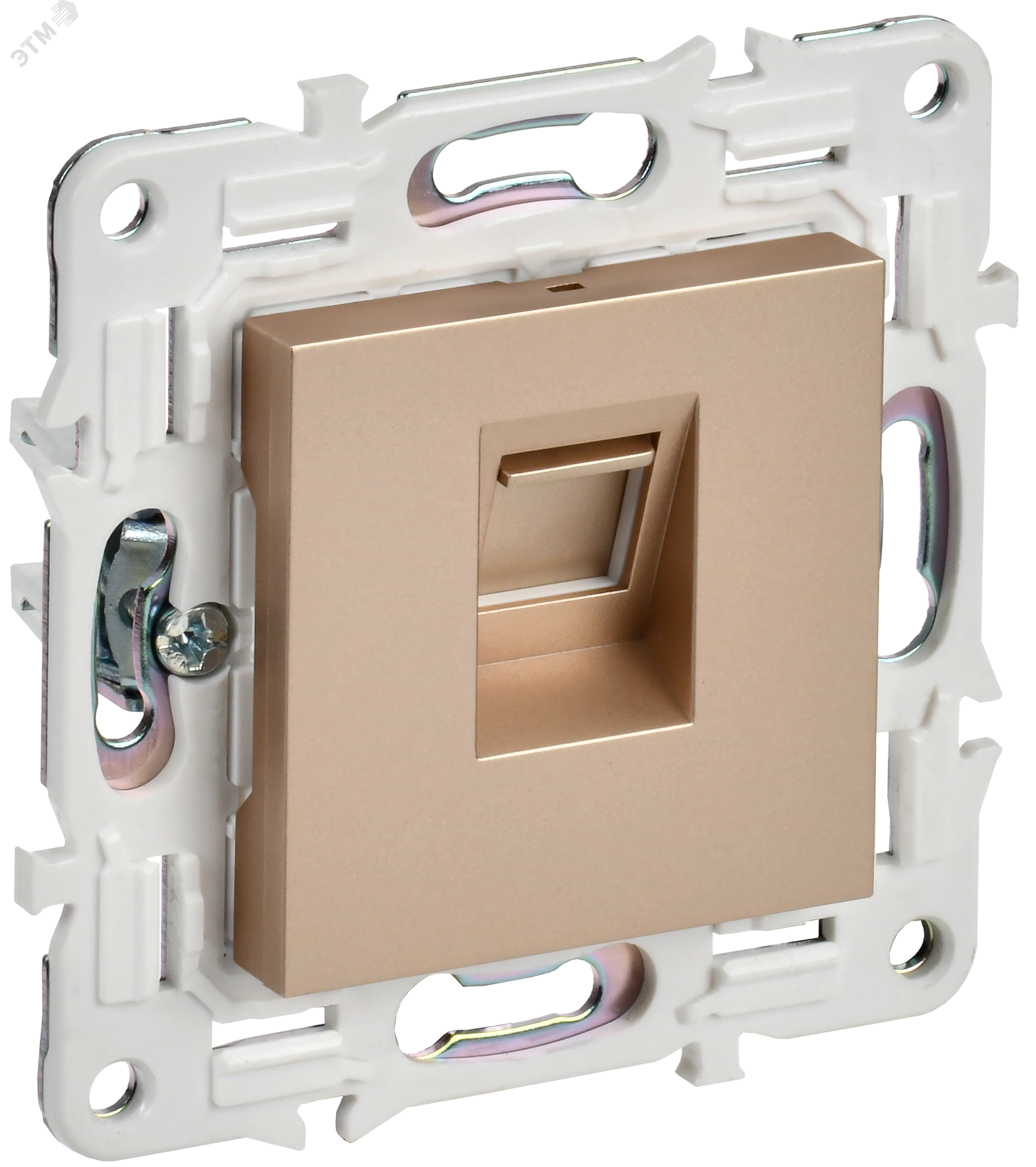 SKANDY Розетка компьютерная RJ45 кат.5E SK-K01Sa песочный IEK SK-K10-1-K98