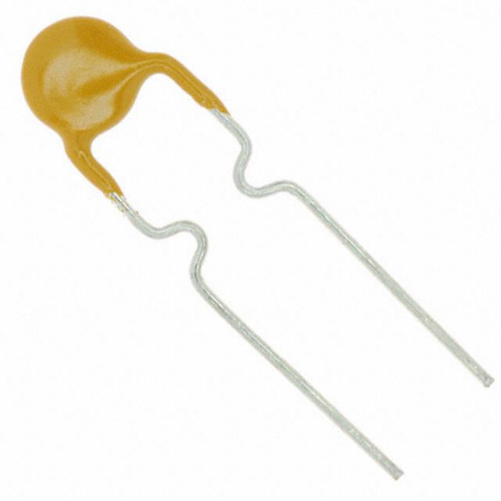 MF-R025-2 - Самовосстанавливающийся предохранитель PTC 0.25A(hold) 0.5A(trip) 60V 40A 0.45W 2.5s 1Ohm Radial 7.4 X 3.1mm Bulk Automotiv