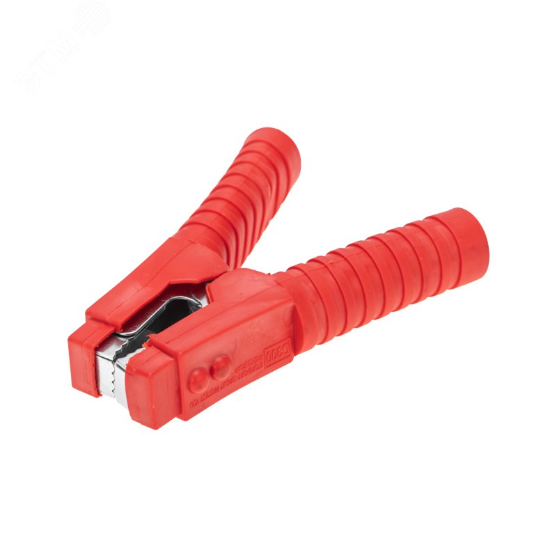 Зажим "Крокодил" 500 А 200 мм - Зажим "крокодил" 500А с изоляторами