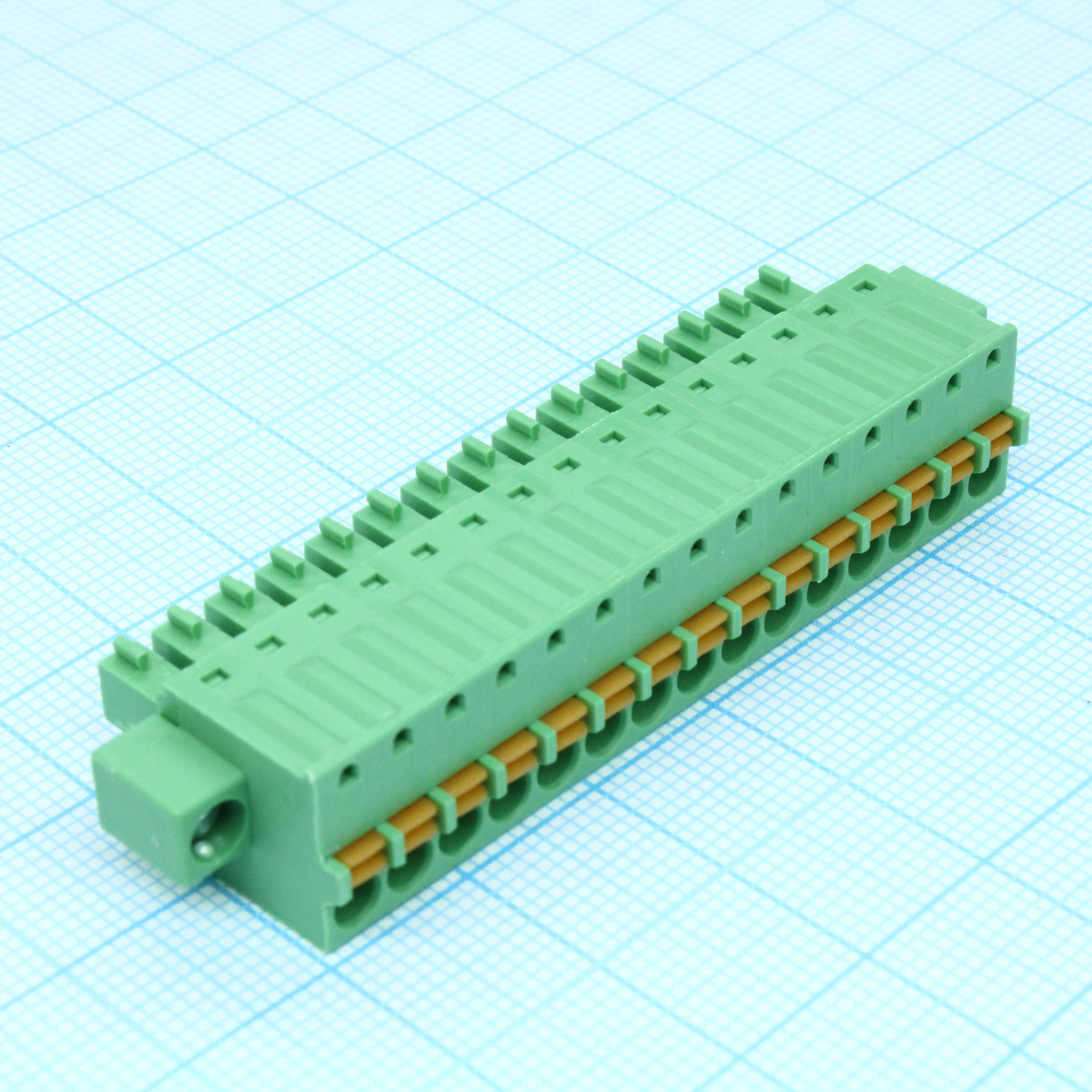 15EDGKDM-3.81-15P-14-00A(H) - Разъемный клеммный блок, Серия 15EDGKDM-3.81 15 контактов