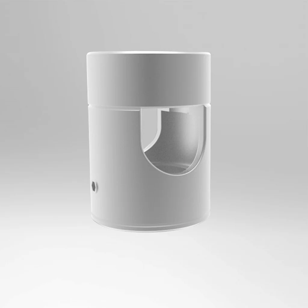 Крепление MOONLIGHT-CYL-D18-SILVER 047387 - Крепление герметичной ленты MOONLIGHT D18. Материал сталь, цвет серебристый.  Габариты держателя в сборке 34x34x46 мм.