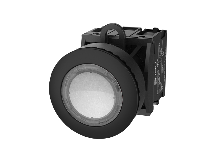 Кнопка плоская (прозрачная) TS2533-0AM70-R10 - Кнопка круглая плоская, без блокировки, LED AC/DC 24V, утопленное пластиковое переднее кольцо, с плавным нажатием, с контактной группой 1NO, диаметр головки кнопки 36 мм, диаметр посадочного отверстия: 22 мм,