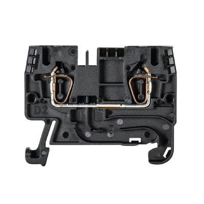 Клемма WKFN 2,5/35 SCHWARZ - Проходная клемма, тип фиксации провода: пружинный, номинальное сечение: 2,5 мм кв., 24А, 800V, ширина: 5 мм, цвет: черный, тип монтажа: DIN 35