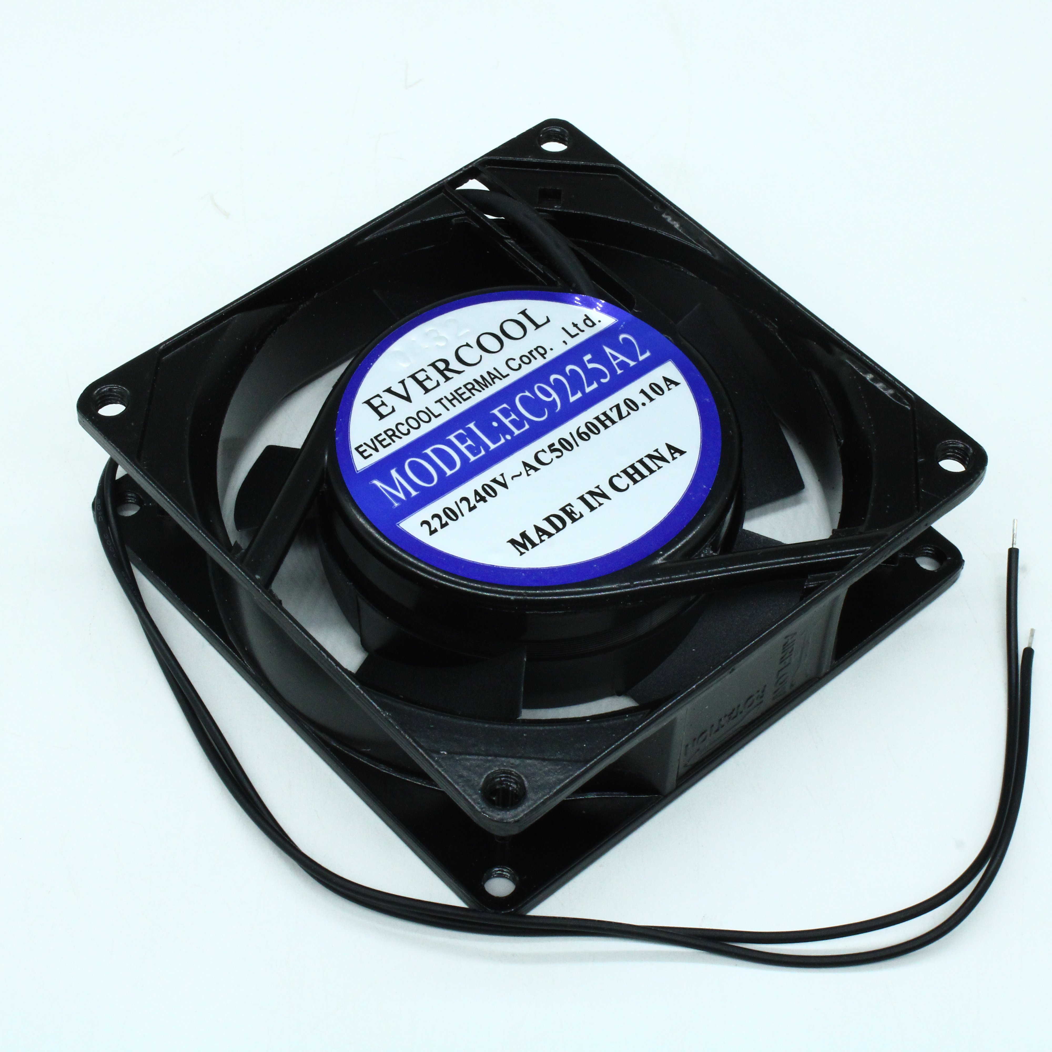 EC9225A2HBL - Вентилятор 220В AC, 2500об/мин., 92х92х25мм, 64.22м3/час, 35дБ, подшипник качения, тип вывода - провод