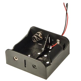 BH121  D   2X1         (BH610) - Батарейный отсек BH121 D  2x1 (BH610), открытый