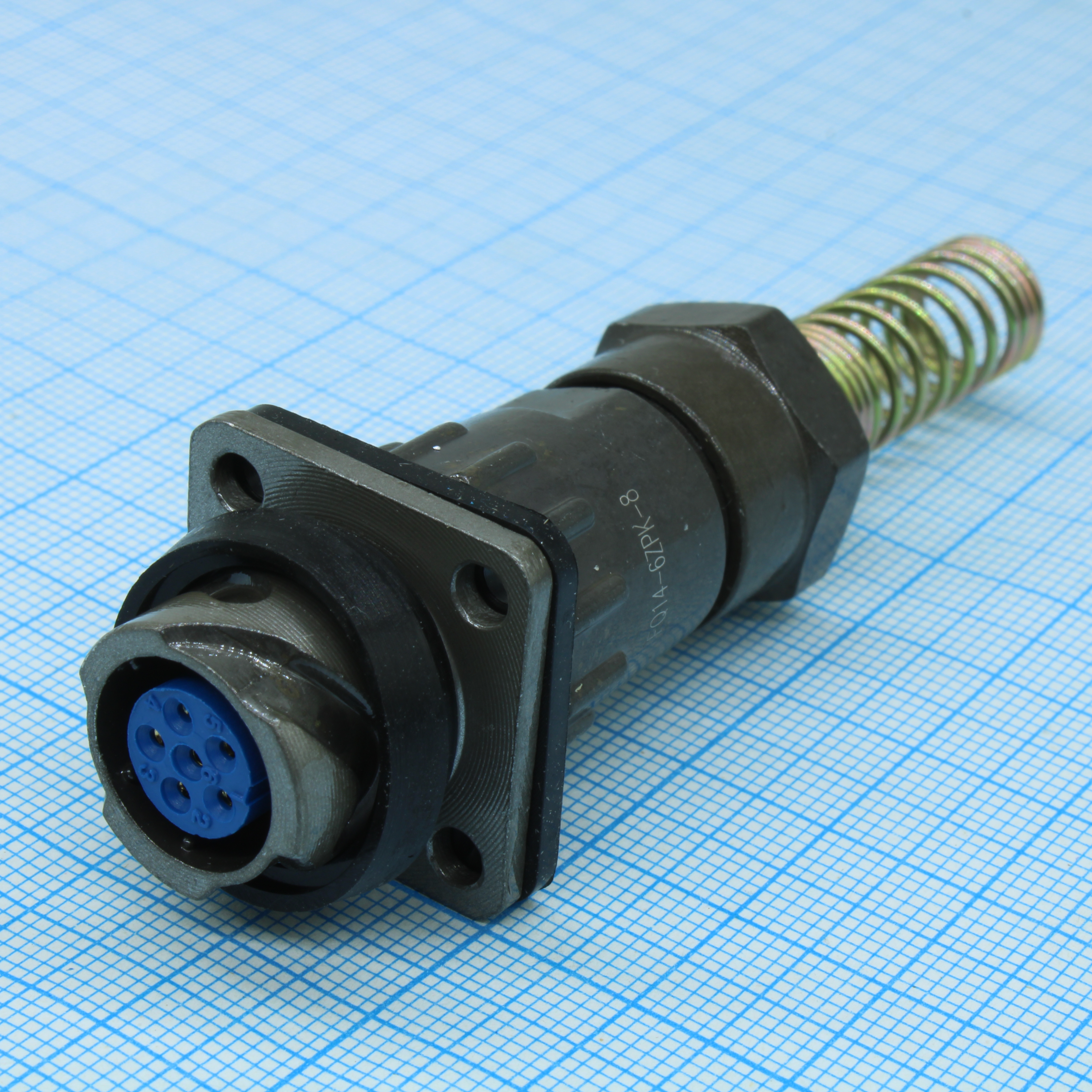 FQ14-6PIN ZPK-8 - Блочная розетка, 6 контактов