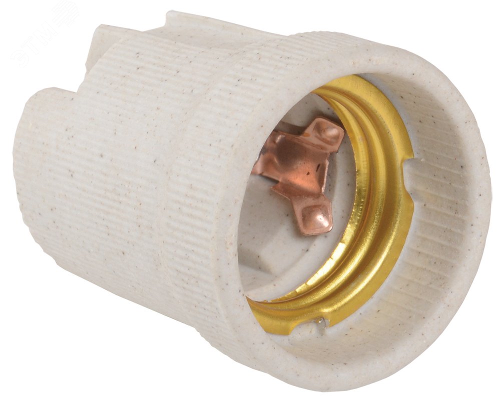 Патрон электрич. E27 Пкр27-04-К43 подвесной керамич. (инд. упак.) EPC10-04-02-K01