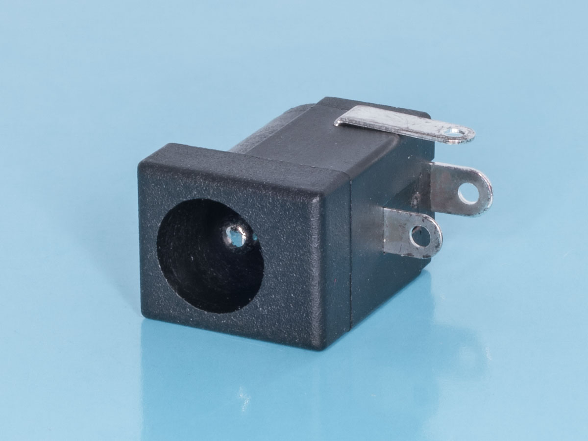 DJK-02B - Разъем питания 2,5мм, гнездо на блок