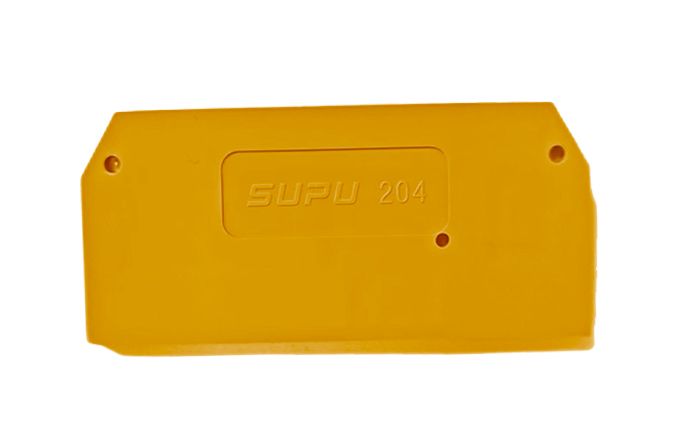 Торцевая крышка 204122 - Торцевая крышка для клемм TA4, цвет: оранжевый