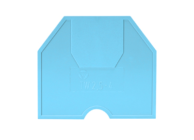 Пластина разд. TW 2.5-4 BLAU - Разделительная пластина, для клемм WK 2,5-4..., цвет: синий