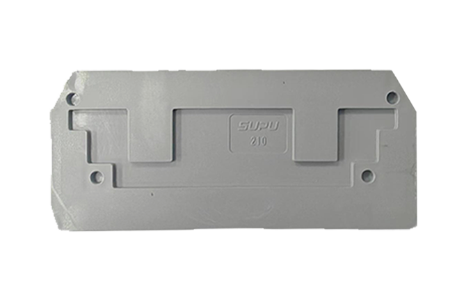 Торцевая крышка 210121 - Торцевая крышка для клемм TA10, цвет: серый