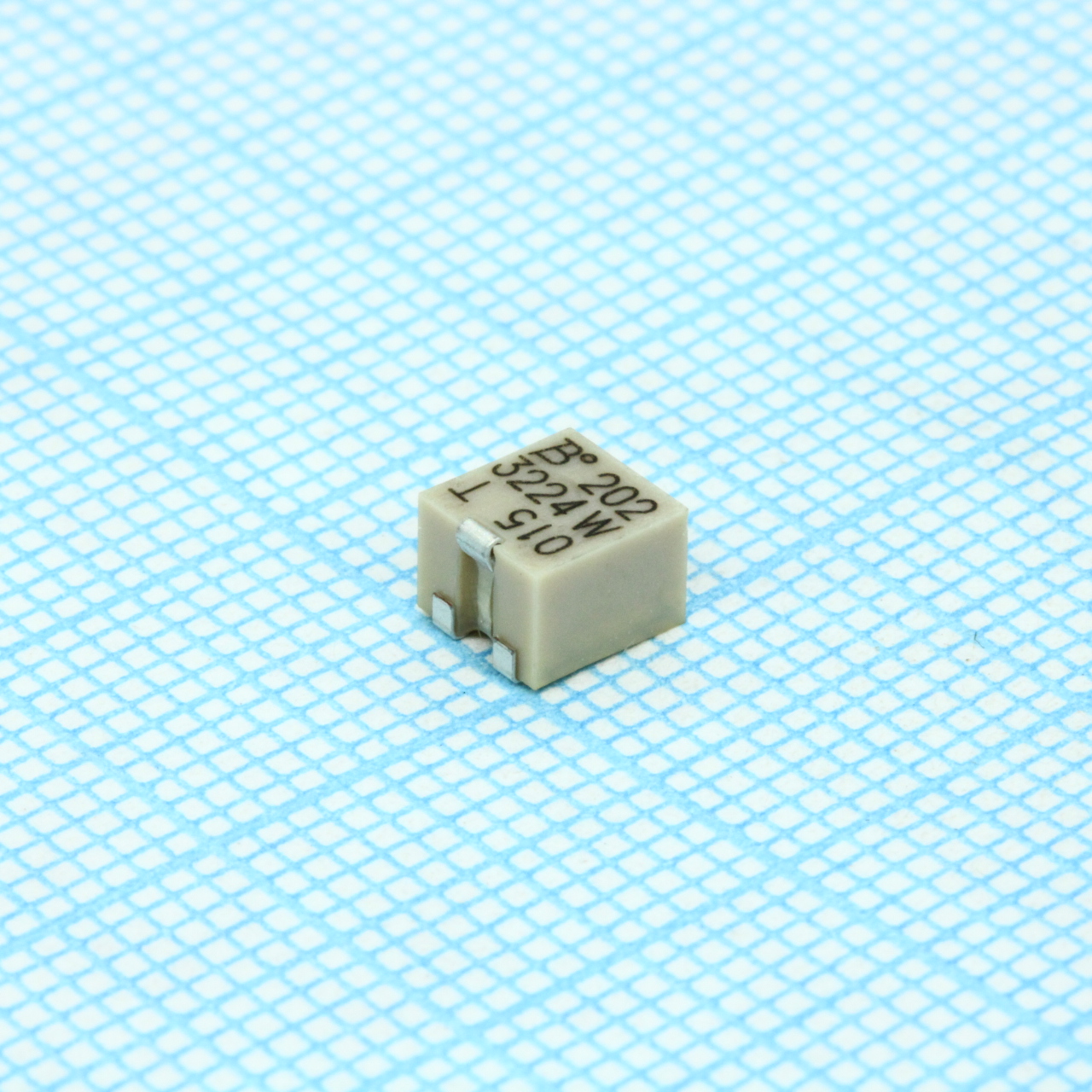 3224W-1-202E - Потенциометр многооборотный керметный 2кОм 0.25Вт SMD
