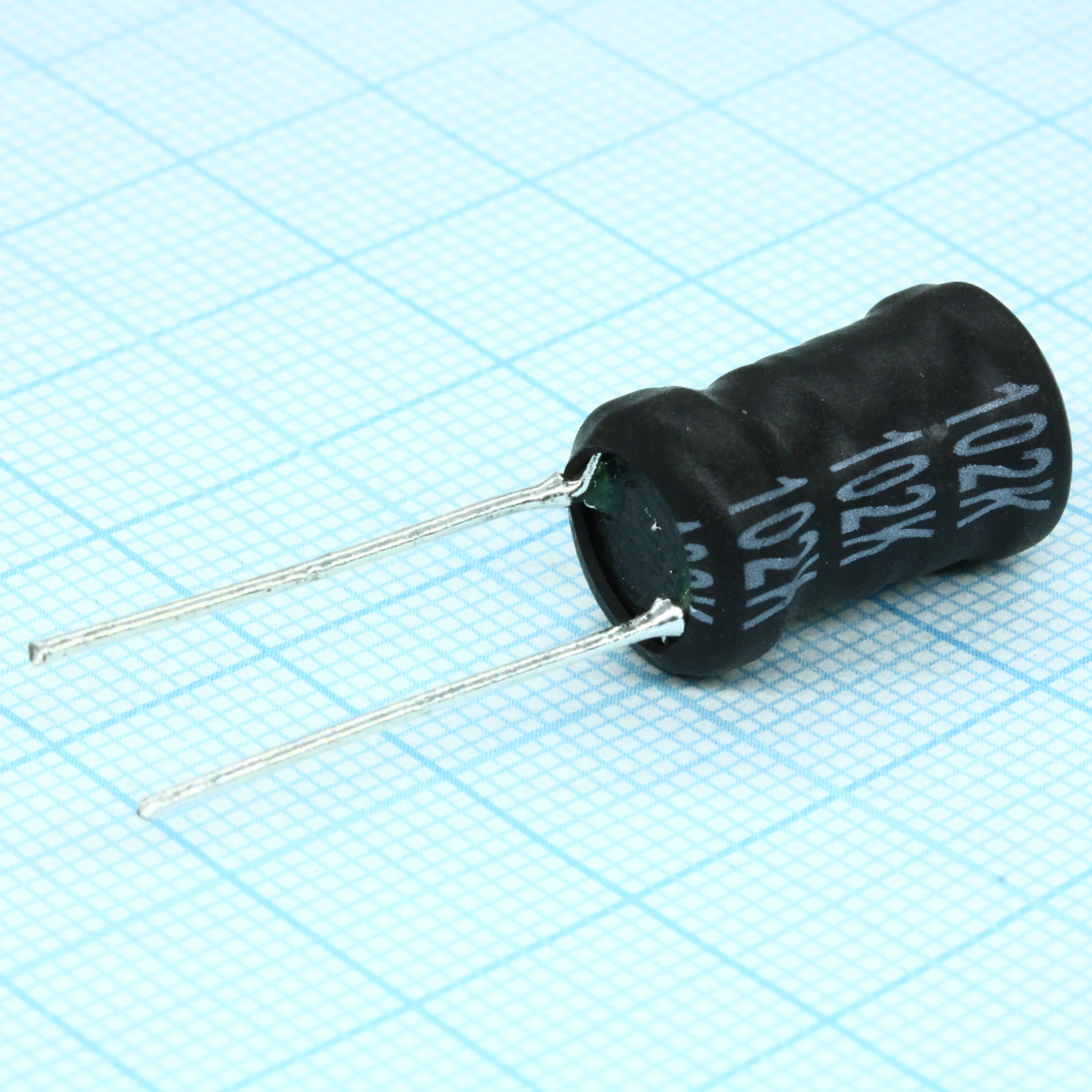 LGB-X1016-102K - Радиальная индуктивность 1000uH 0.8A 1.4Ohm DCR p=6.5mm