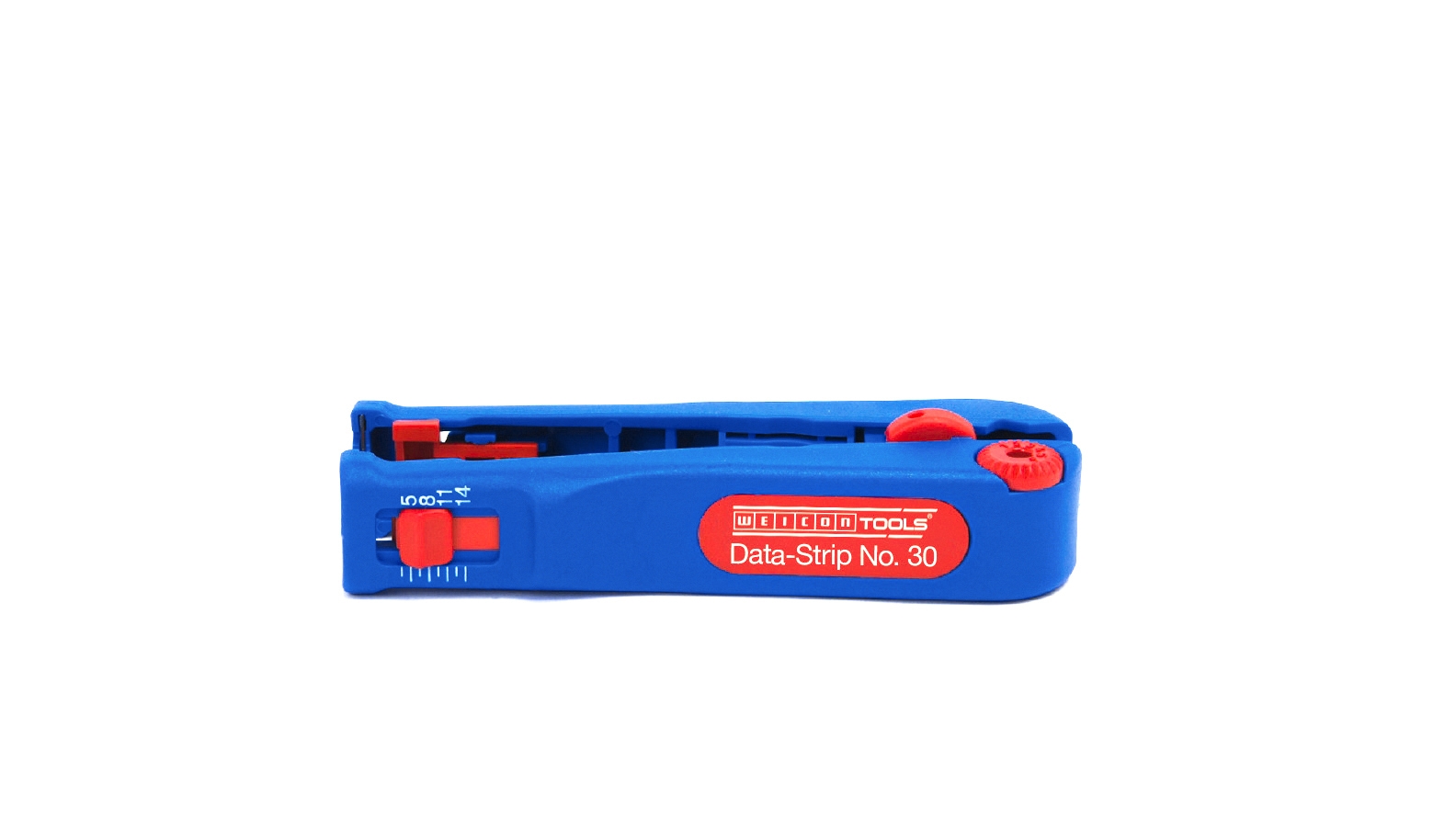 wcn52000030 - 10033530 WEICON № 30 Стриппер для разделки кабелей типа "витая пара" ( UTP, FTP, STP, SFTP) диаметром по оболочке 4-10 мм и телефонных проводов. Упаковка - блистер.