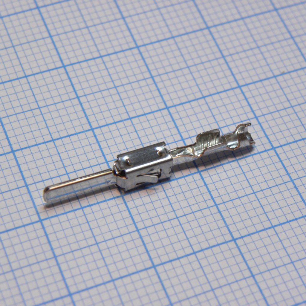 1-963745-1 - Контакт, Штырь, Обжим, 17-20 AWG,  с Покрытием из Олова,  AMP Timer