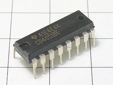 Микросхема CD4051BE