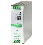 Источник питания USP-240MFA-48DXN - Источник питания, однофазный, 48 V DC/5 A, 240W, диапазон входных напряжений: 85 - 264 V AC; габариты (мм): 110x41x124, металлический корпус, монтаж: на DIN рейку