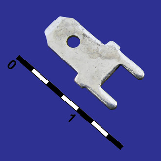 DJ610A-4.8 - Клемма ножевая 4.8мм на плату