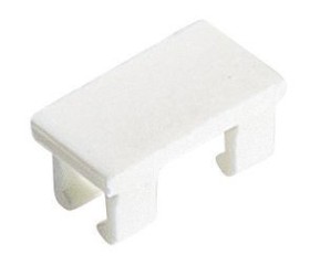 Шильдик 9705A - Маркировка для клемм любой монтажной ширины, одиночные шильдики ширина 5 мм, размер 5х8,3 мм, чистая