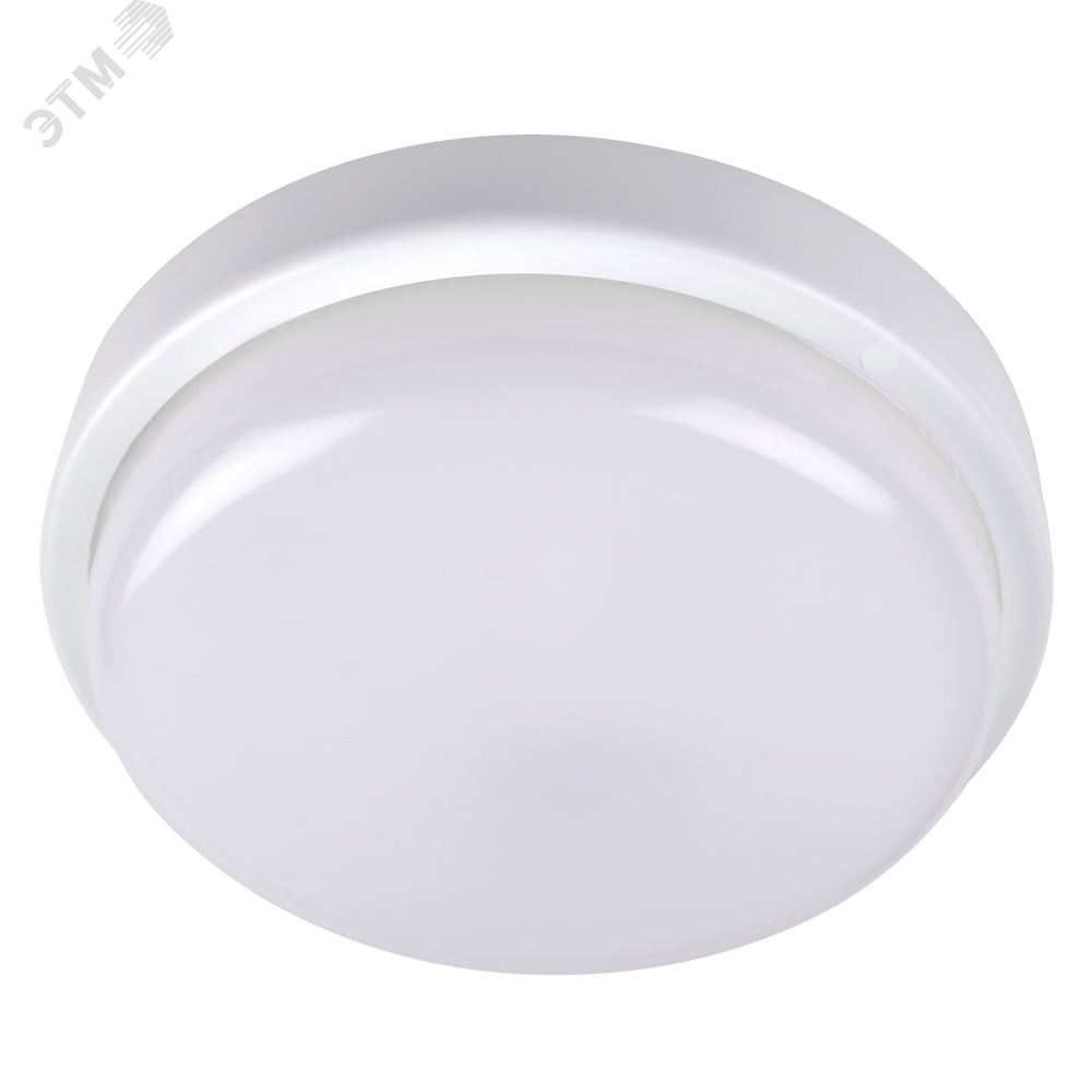 Светильник светодиодный "Банник" PBH-PC2-RA 12Вт 4000К IP65 ЖКХ ДБП кругл. пылевлагозащ. бел. 1035660