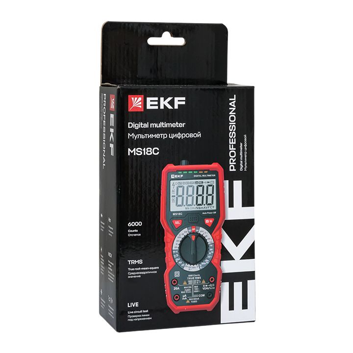 MS18C Expert In-180701-pm18C - Мультиметр цифровой, серия Expert