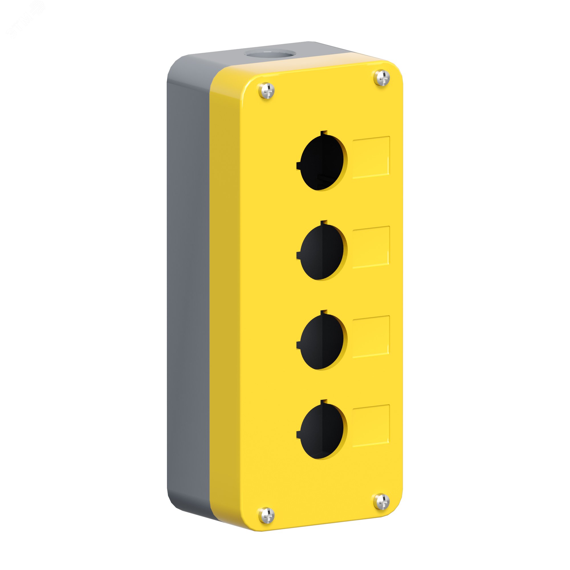 Корпус под кнопочный пост, 4 места MC04