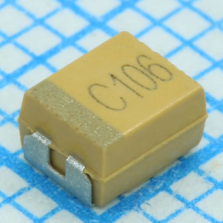 CA45L-B010K476TE500 - Конденсатор танталовый 47мкФ ±10% 10В типоразмер B низкое ESR