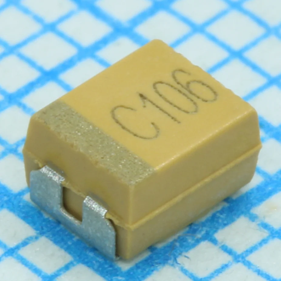 CA45L-B010K476TE500 - Конденсатор танталовый 47мкФ ±10% 10В типоразмер B низкое ESR