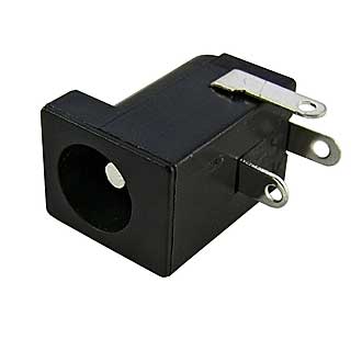 TC-005  2.0MM - Разъем питания штырьковый TC-005 2.0 мм, монтаж на плату
