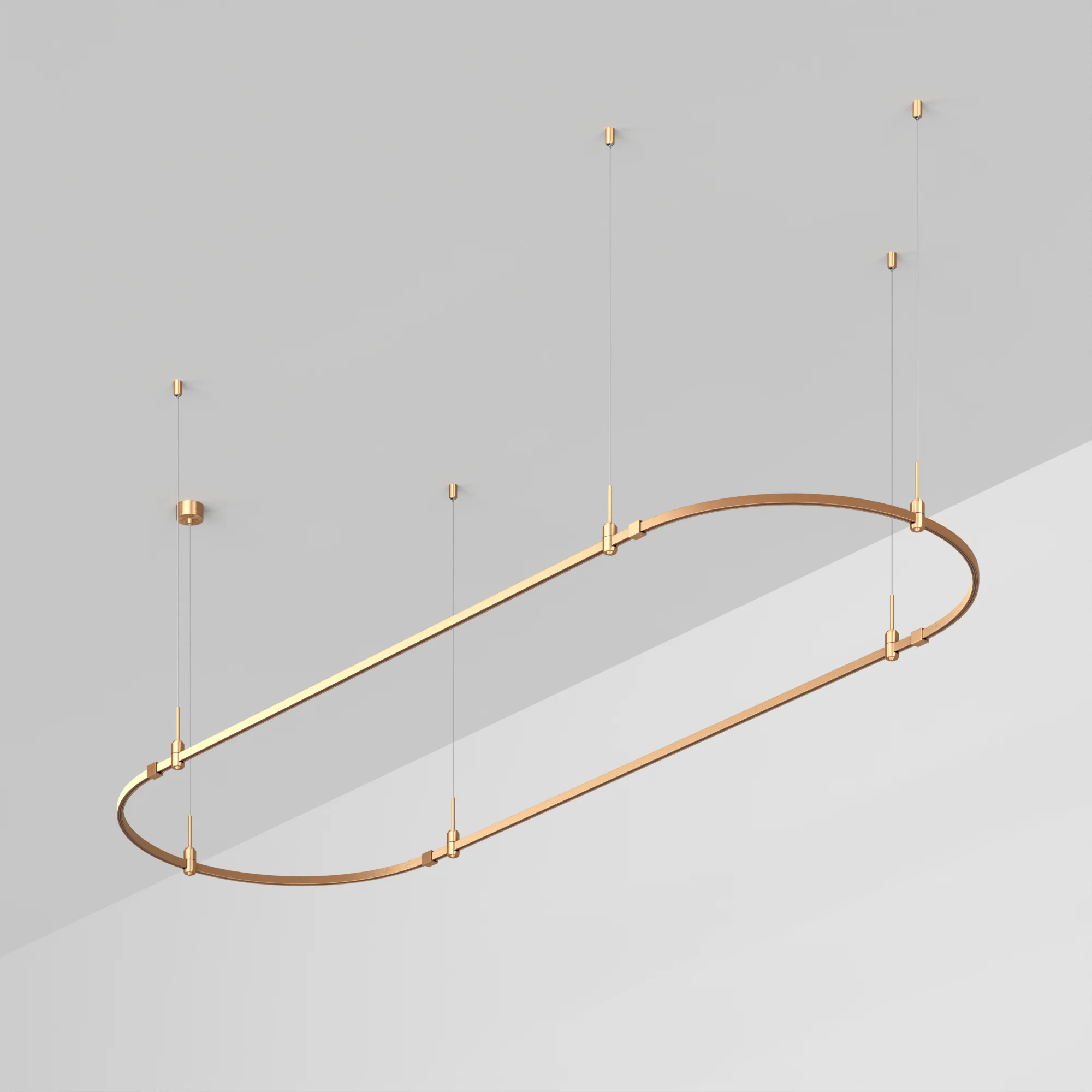 Трек ART-APRIORI-OVAL-HANG-3000x1000 (GD) (Arlight, IP20 Металл, 3 года) 048501