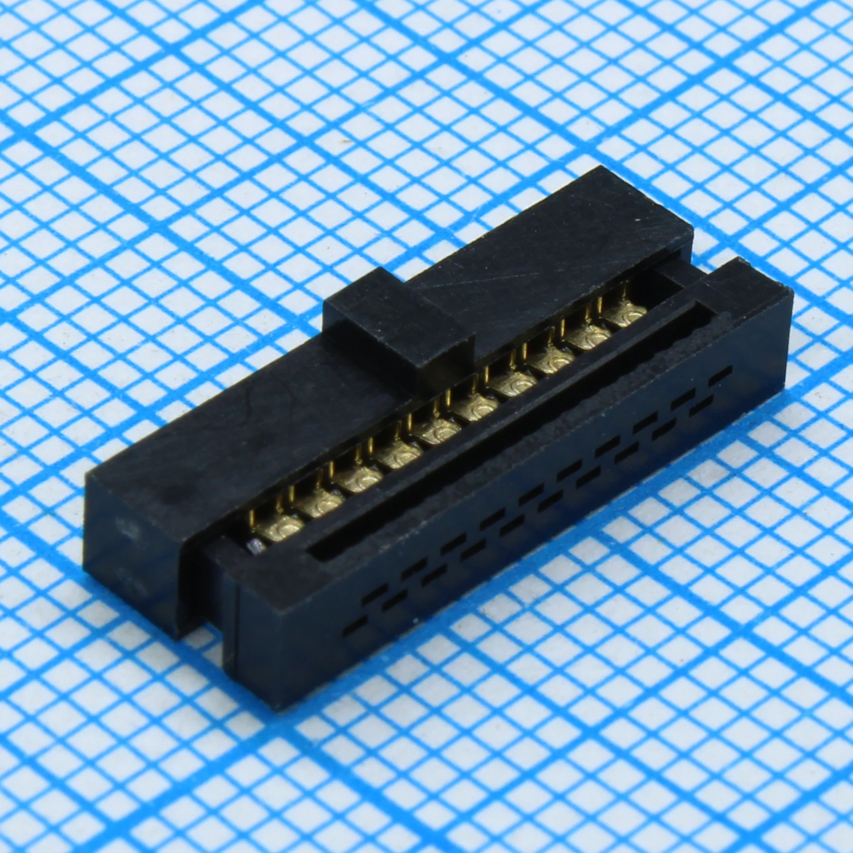 DS1017-01-20NA8 - Разъем IDC розетка PIN 20 IDC шлейф 0,635мм