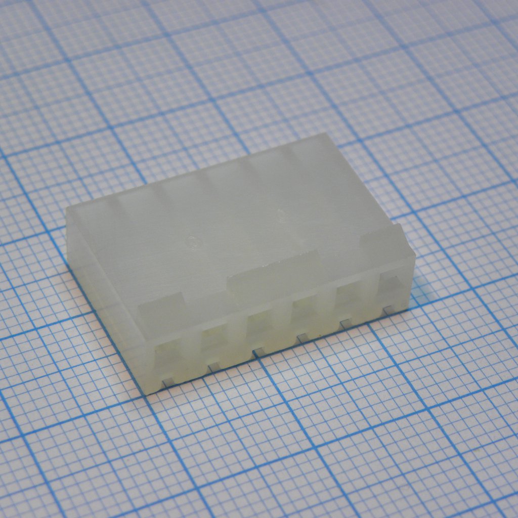 9503061 - Корпус разъема, Серия KK, Гнездо, 6 вывод(-ов), 3.96 мм, Обжимными клеммами серий 2478, 2578