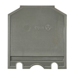Крышка бок. 9701/8 - Крышка боковая, для клемм 9700 A/8 S35, цвет: серый