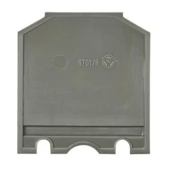Крышка бок. 9701/8 - Крышка боковая, для клемм 9700 A/8 S35, цвет: серый