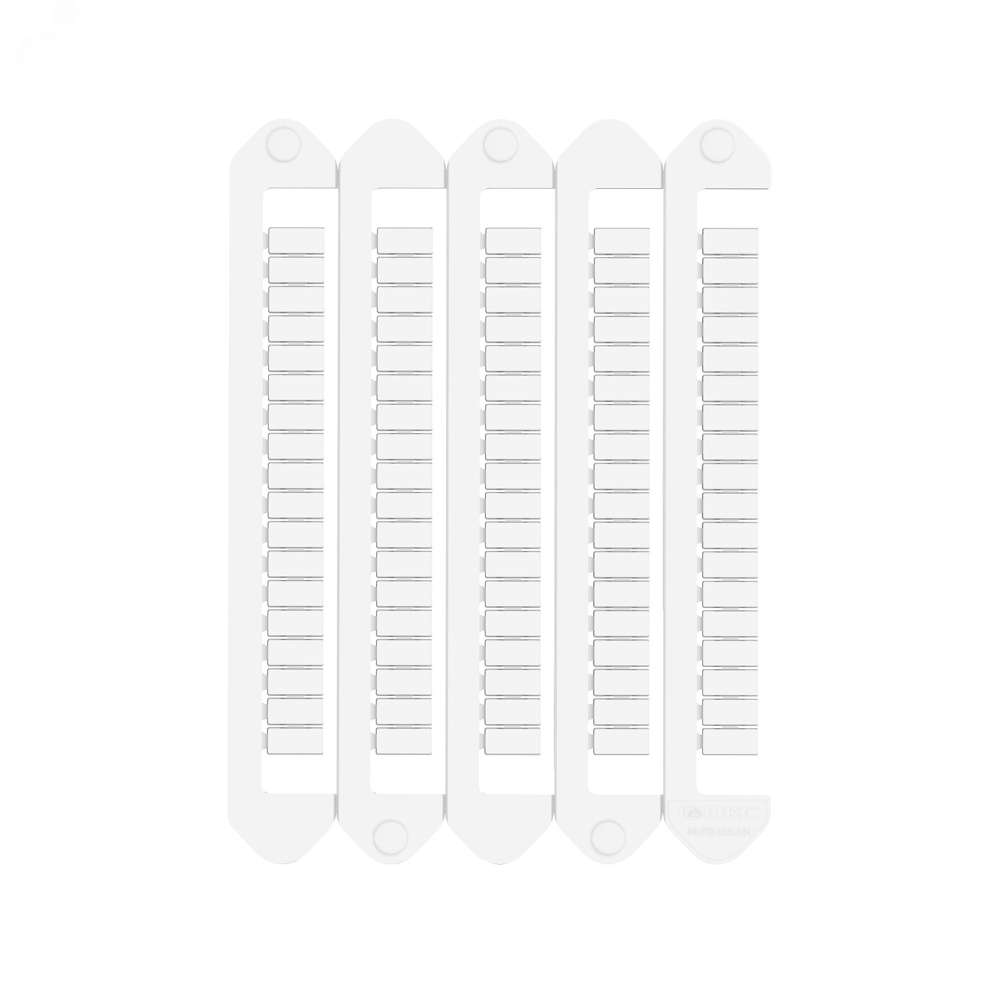 Маркировка для клемм ДКС, жесткая, 5х10мм NUTB1051N