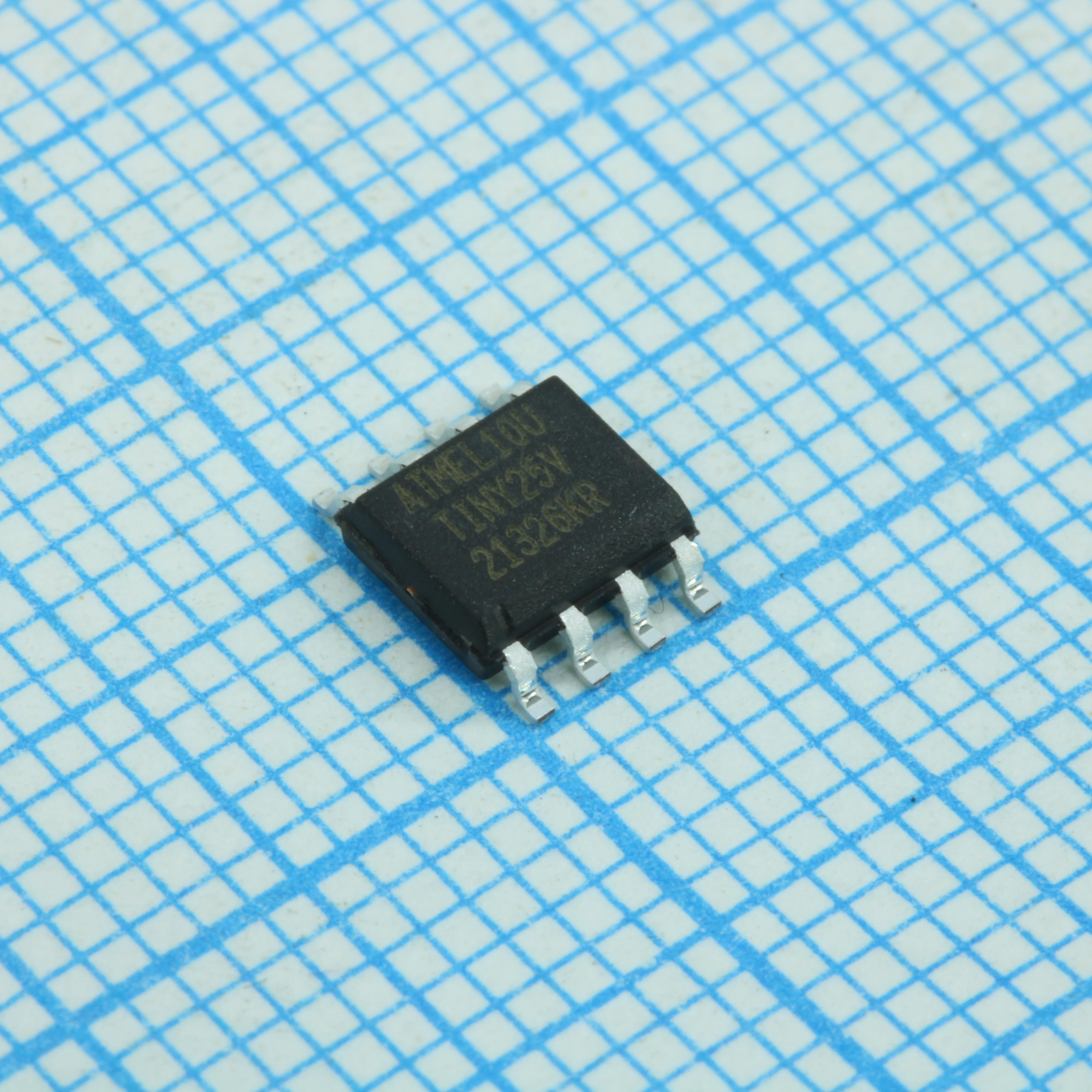 ATTINY25V-10SSUR - AVR   2K-Flash/128-RAM/128-EEPROM/Таймер/Счетчик,WatchDog таймер