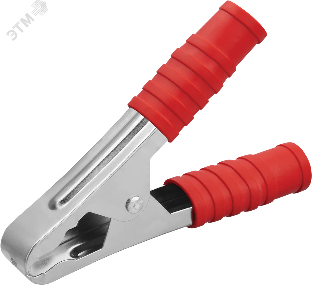 Зажим ОНЛАЙТ 80 866 OAC-100A-105-R25 (крокодил, крас, 100 А, упаковка 25шт)