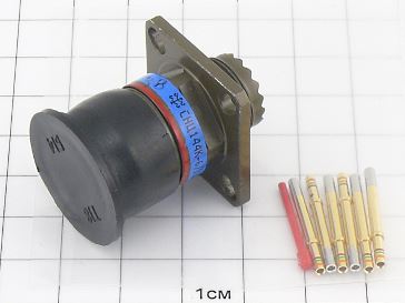 Розетка СНЦ144К-6/11РО11-DWП "5"