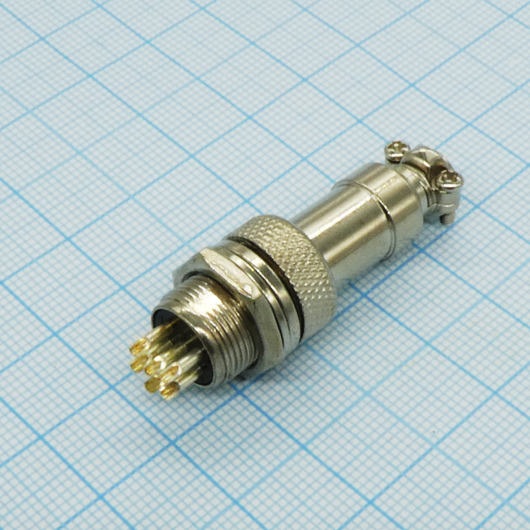 Разъем PH-M12-6FC+MP комплект - вилка приборная+розетка кабельная