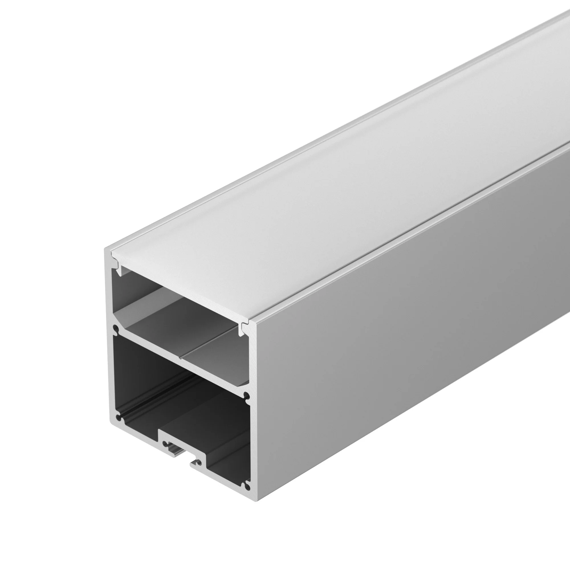 Профиль SL-LINE-5050-3000 ANOD 036202 - Алюминиевый анодированный профиль для светодиодных лент и линеек. Габаритные размеры (LхWхH): 3000x50x50 мм. Ширина площадки для ленты 38 мм. Отсек для БП 46х22мм. Экраны, заглушки и другие аксессуары приобретаются 