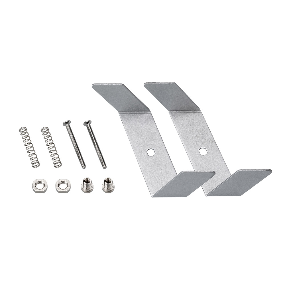 Держатель S2-LINIA94-F Set 021194 - Держатель для установки профиля S2-LINIA94-F. Для встраивания профиля в гипсокартонные потолки. В комплекте 2шт держателя, винты, пружины. Цена за комплект.
