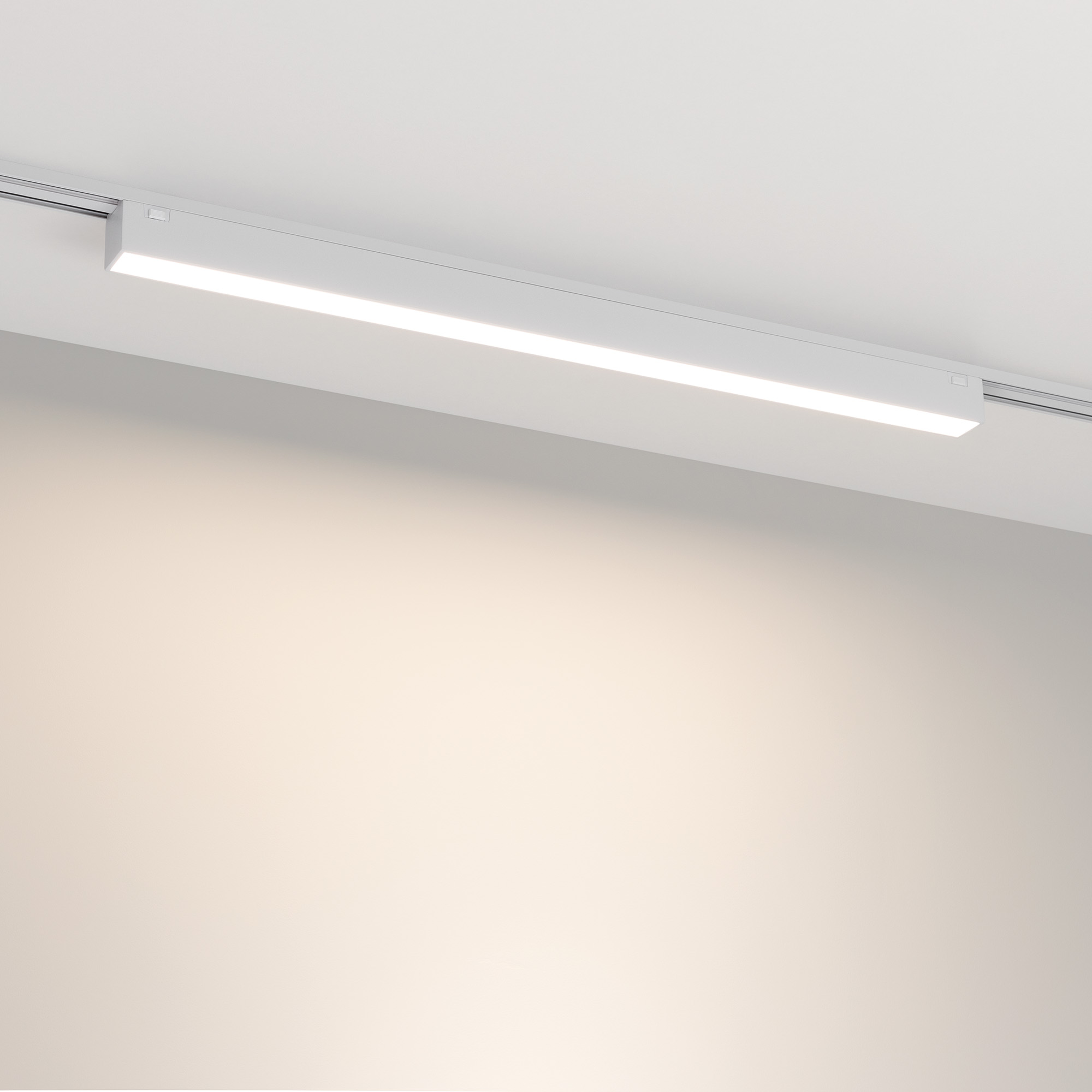 Светильник MAG-VIBE-FLAT-L485-24W Day4000-MIX (WH, 100 deg, 48V, DALI) 045021 - Светильник для магнитных треков MAG-VIBE с управлением DALI и изменяемой цветовой температурой. Мощность 24 Вт, св. поток 1770-1860 лм, 74-75 лм/Вт, изменяемая цветовая темпер