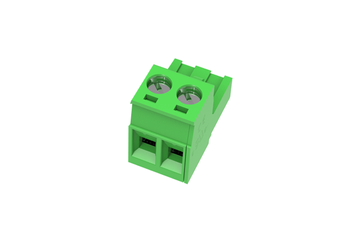 Розеточный разъем на кабель MC-RB5.08H02C-0001 - Розеточный разъем, прямой, на кабель, шаг: 5.08 мм, 2 полюса, фиксация провода винтовая, исполнение: стандартное, 320V, 18A, цвет: зеленый